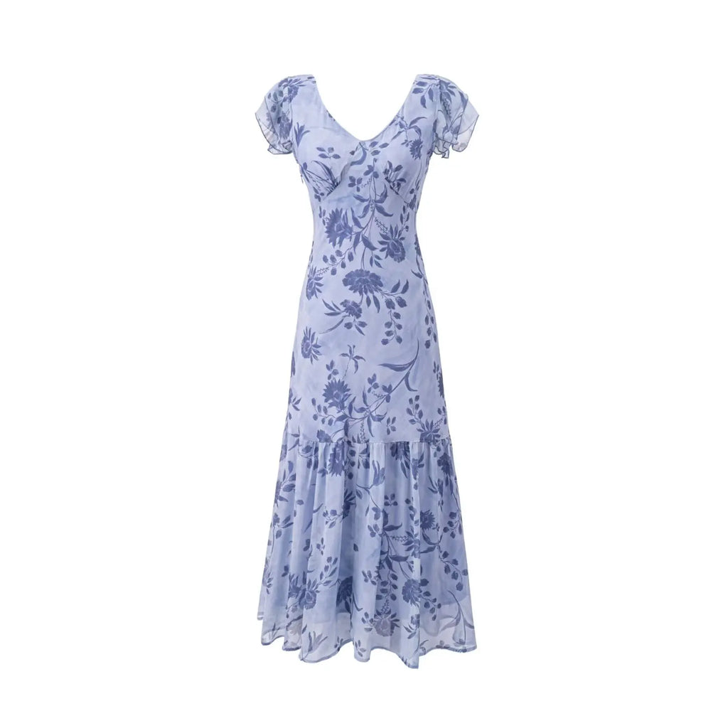 ELLIS FLORAL MIDI DRESS