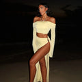 CHARLI OFF SHOULDER TWO PIECE SET
