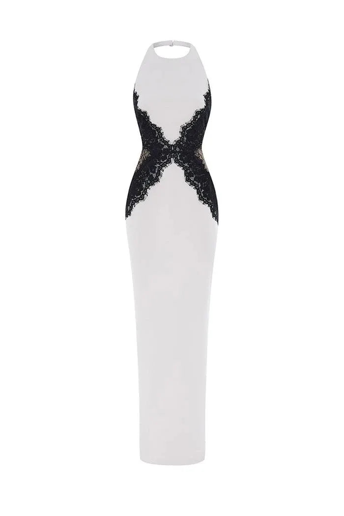 IMAN LACE MAXI DRESS