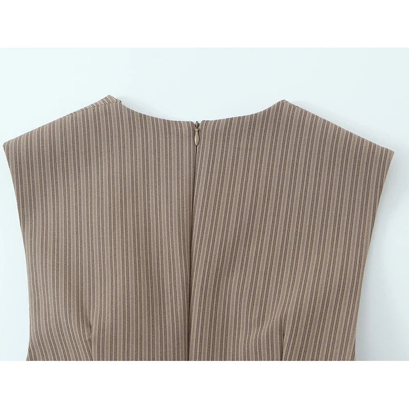 NEVA STRIPED MINI DRESS