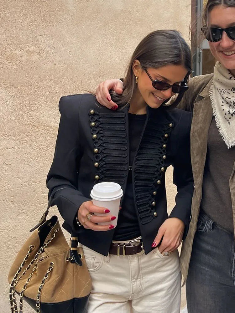 SIENNA SHOULDER PADS JACKET