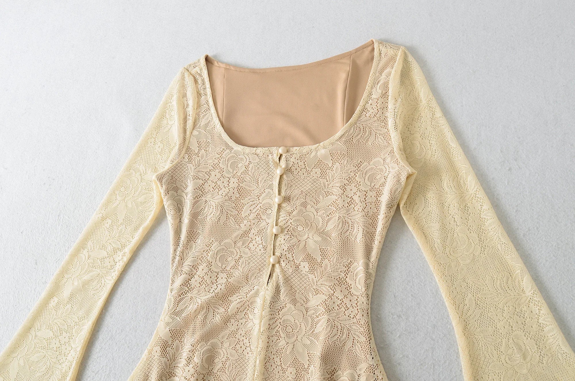 LIEN LACE MINI DRESS