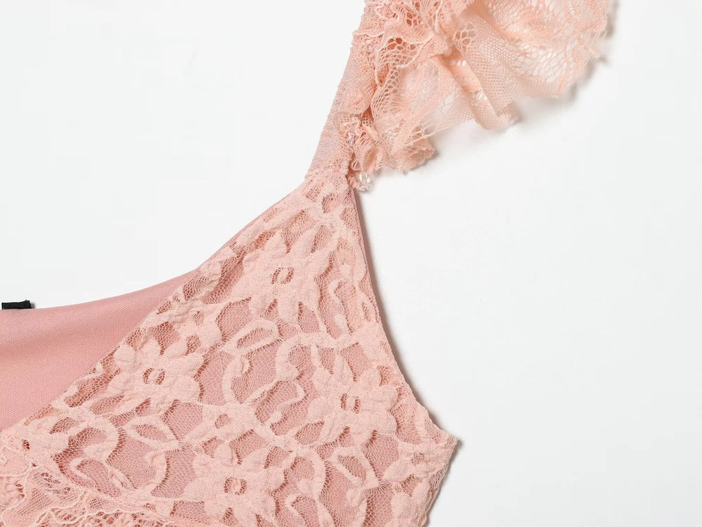 ANITA LACE MINI DRESS