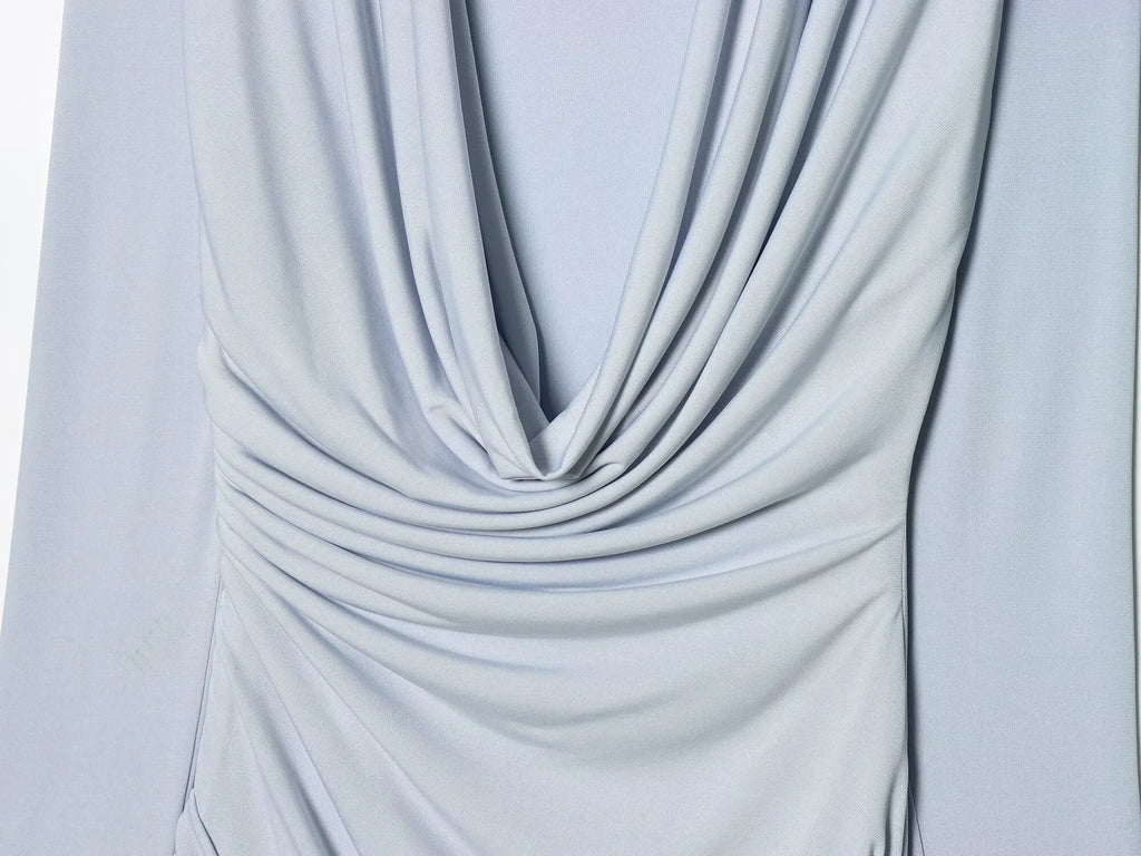 EDA DRAPED MINI DRESS