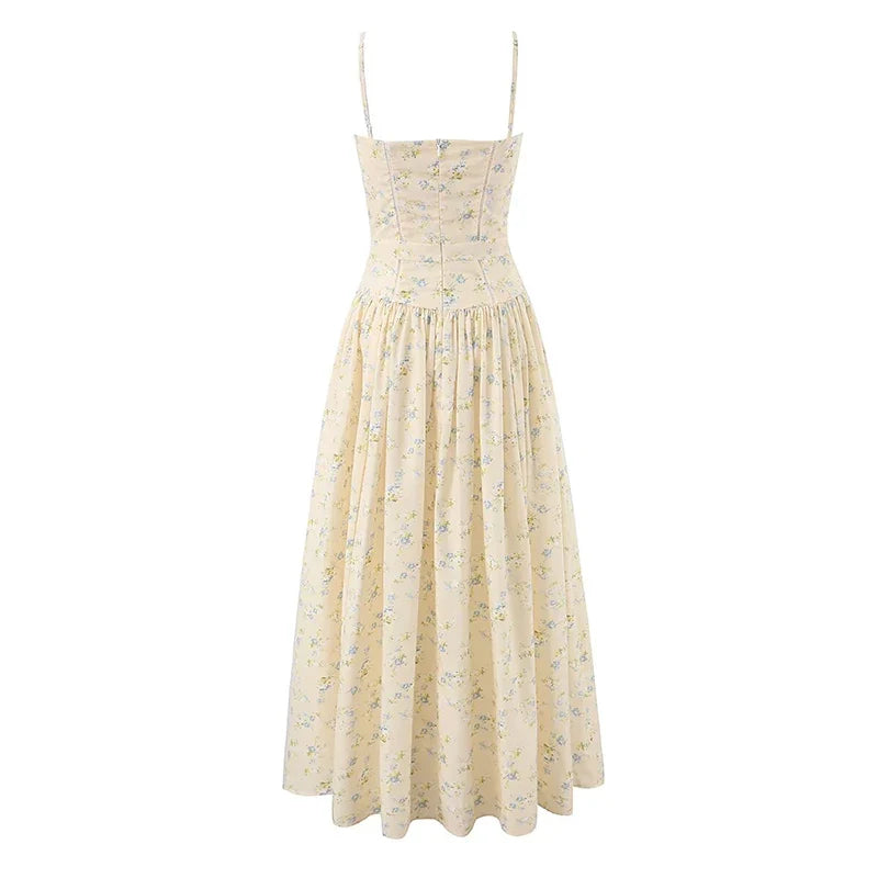 HARI FLORAL MIDI DRESS