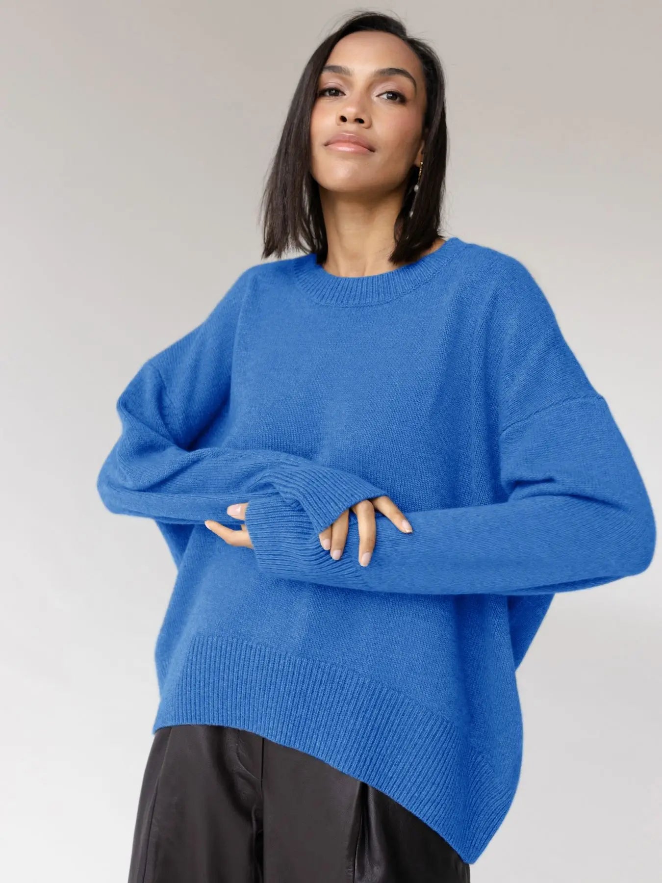 2025 Autumn Women Turtleneck Sweater Oversized Elegant Thick Pullover Black Knitted Spring Female Jumper Long Sleeve Sweaters