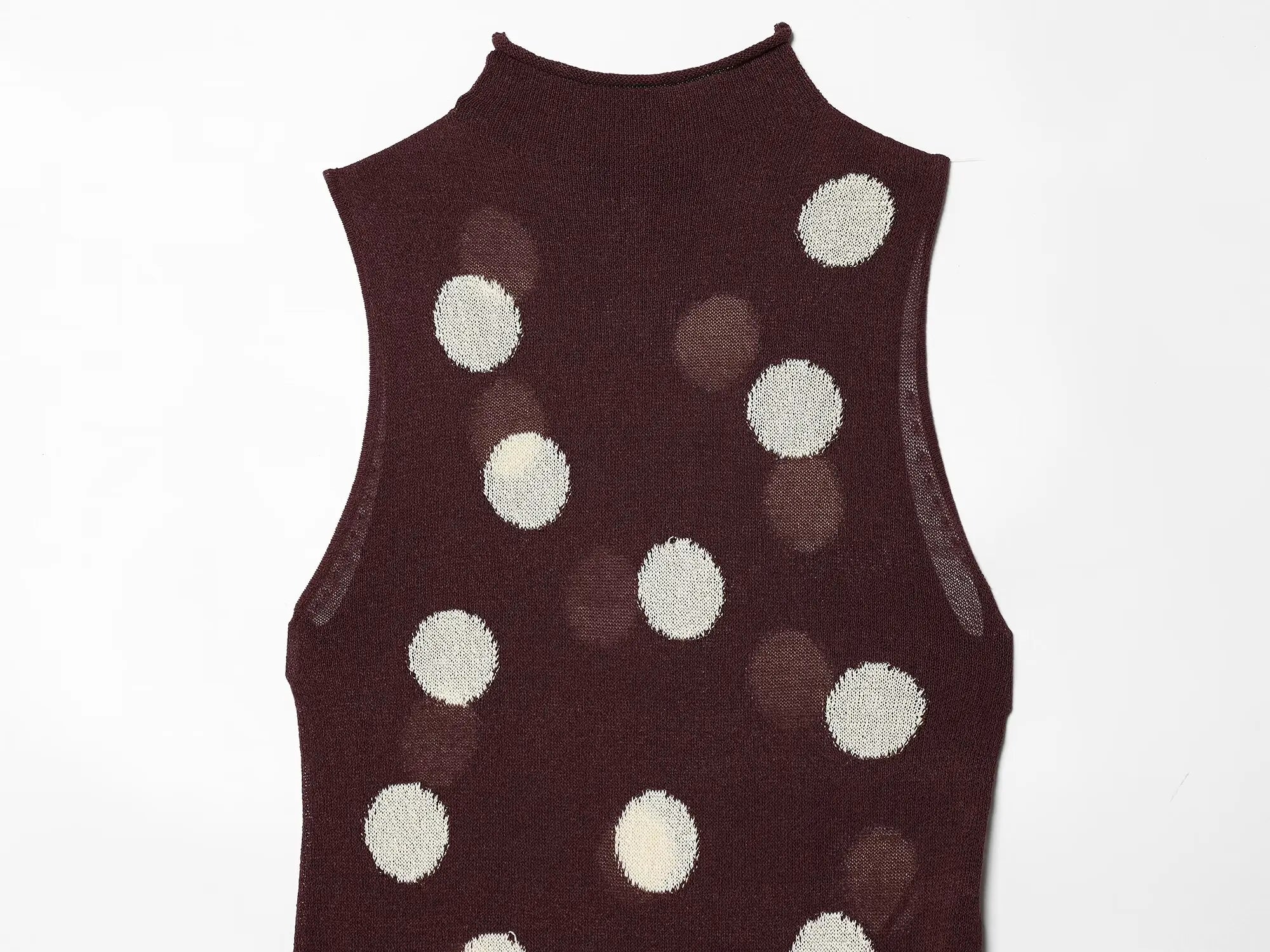 LENA POLKA DOT MAXI DRESS