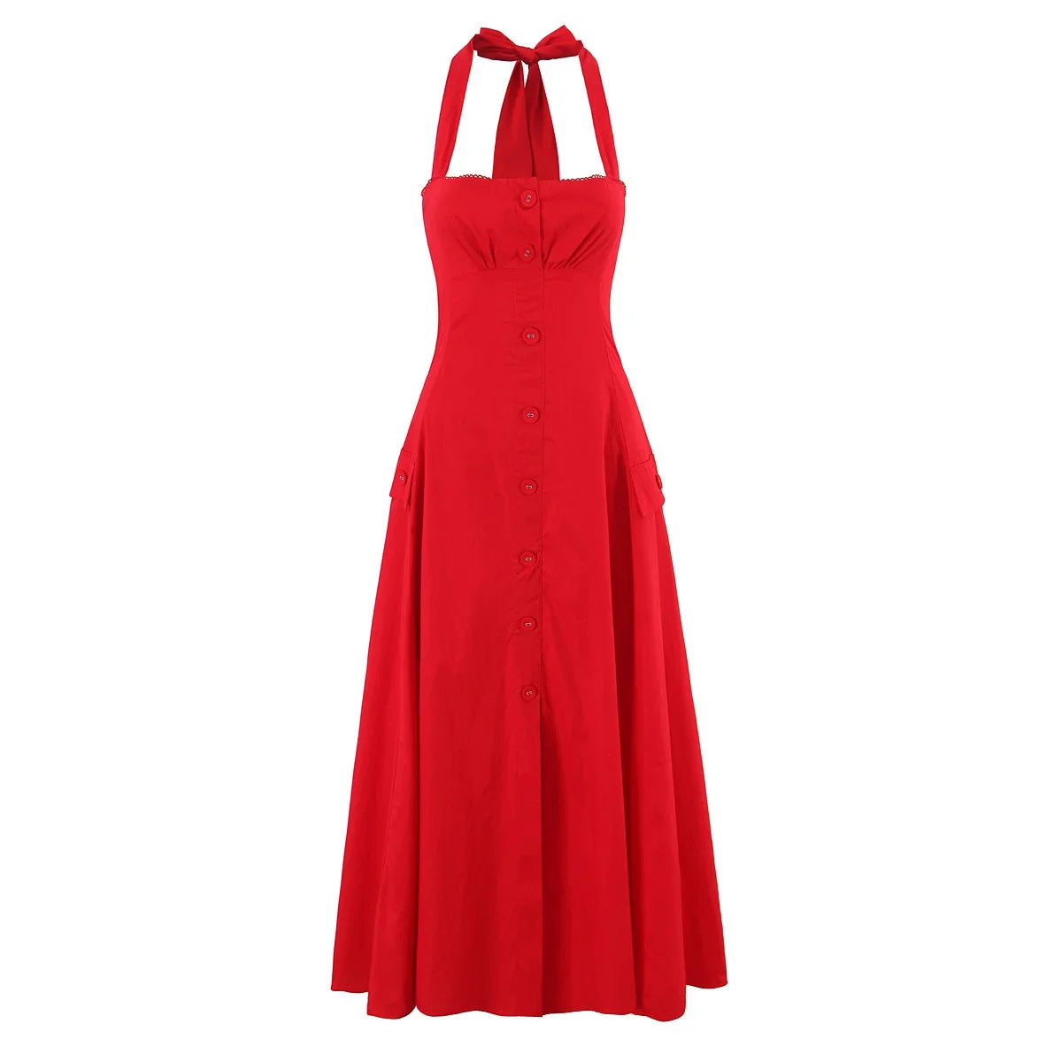 ALLORA FLORAL MIDI DRESS