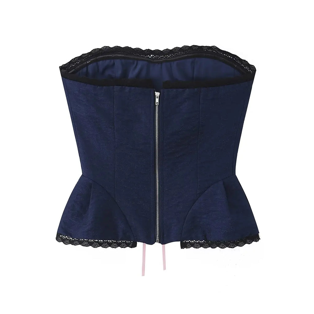 AMARI LACE UP CORSET TOP