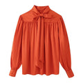 ERNIKA SATIN BLOUSE