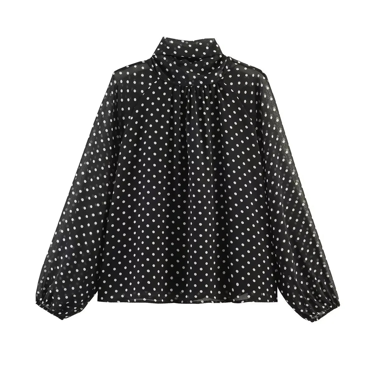 AMAR POLKA DOT BLOUSE