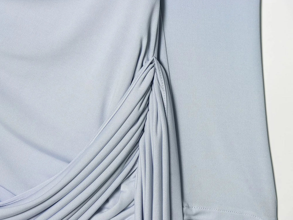 EDA DRAPED MINI DRESS