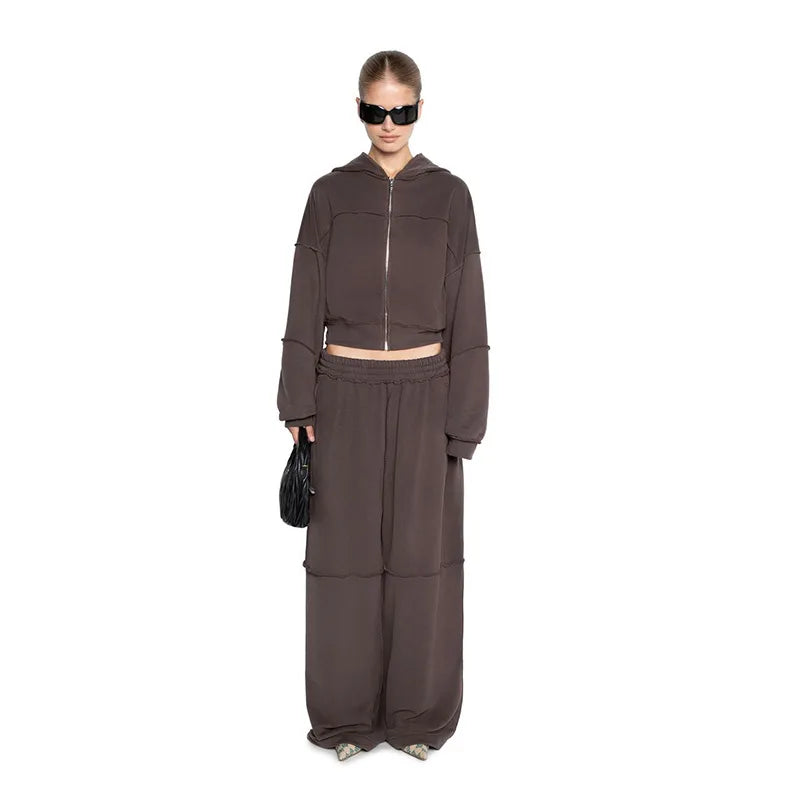 SARA WIDE TROUSERS SET