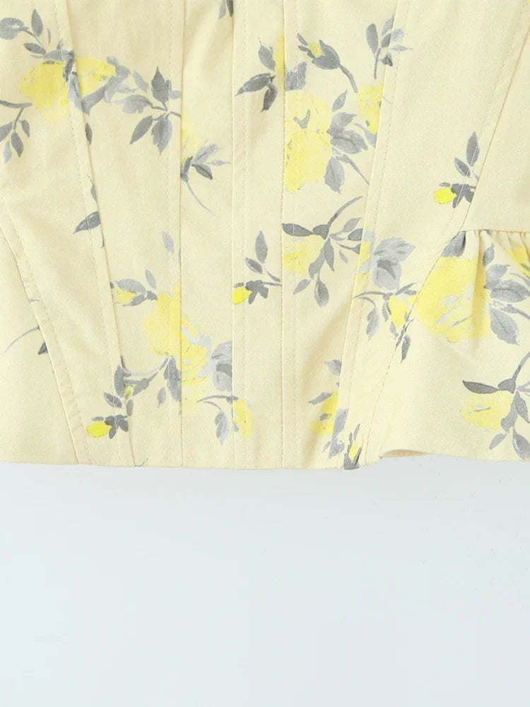 AMY FLORAL TOP