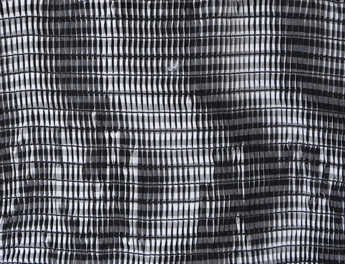 LAVANI PLAID MINI DRESS