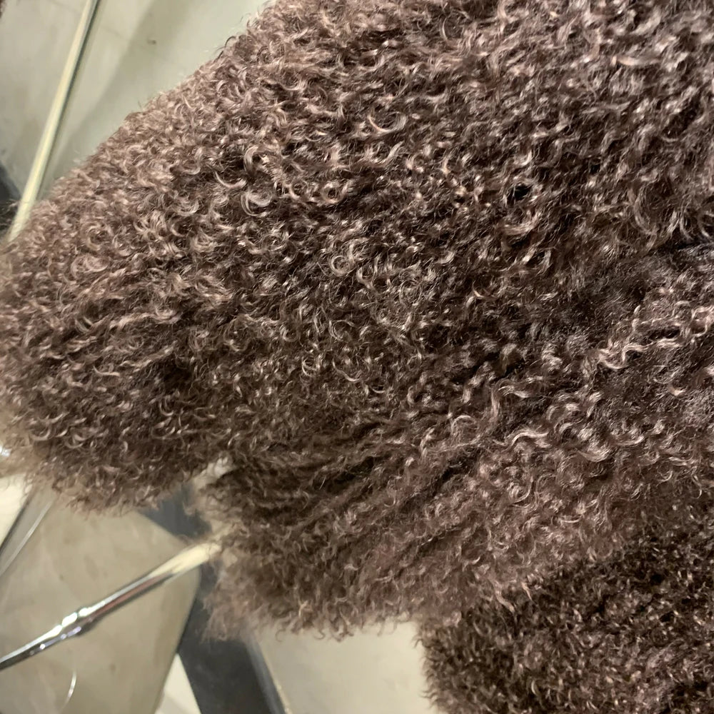 ASPEN MONGOLIAN FUR COAT