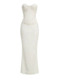 MARNI LACE MAXI DRESS