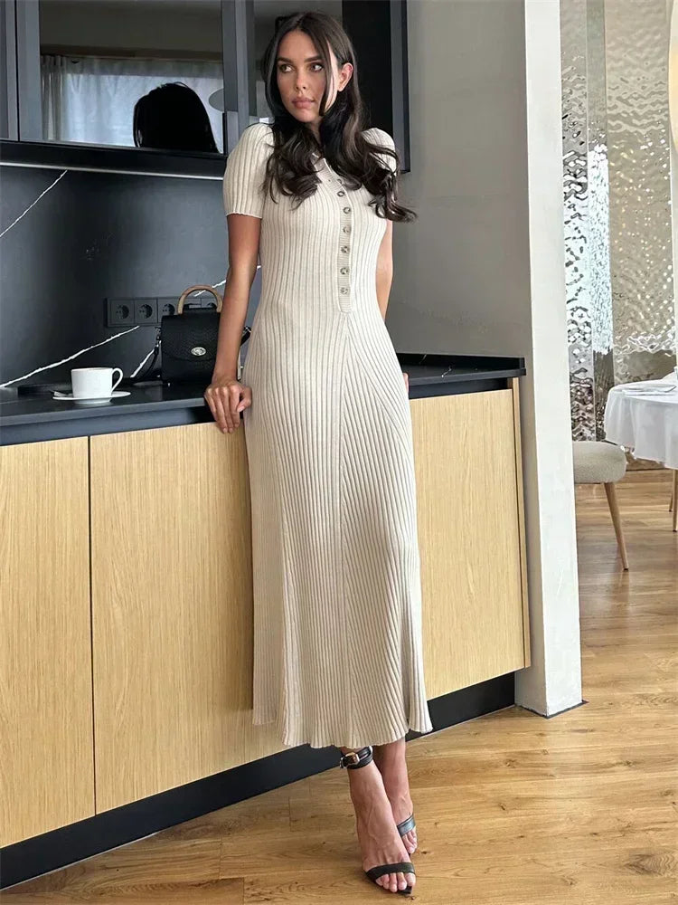 PENELOPE KNITTED MAXI DRESS