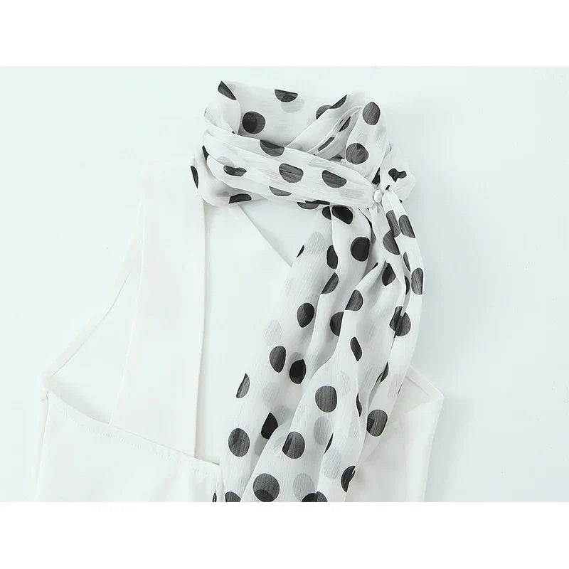 VERLAINE POLKA DOT MINI DRESS