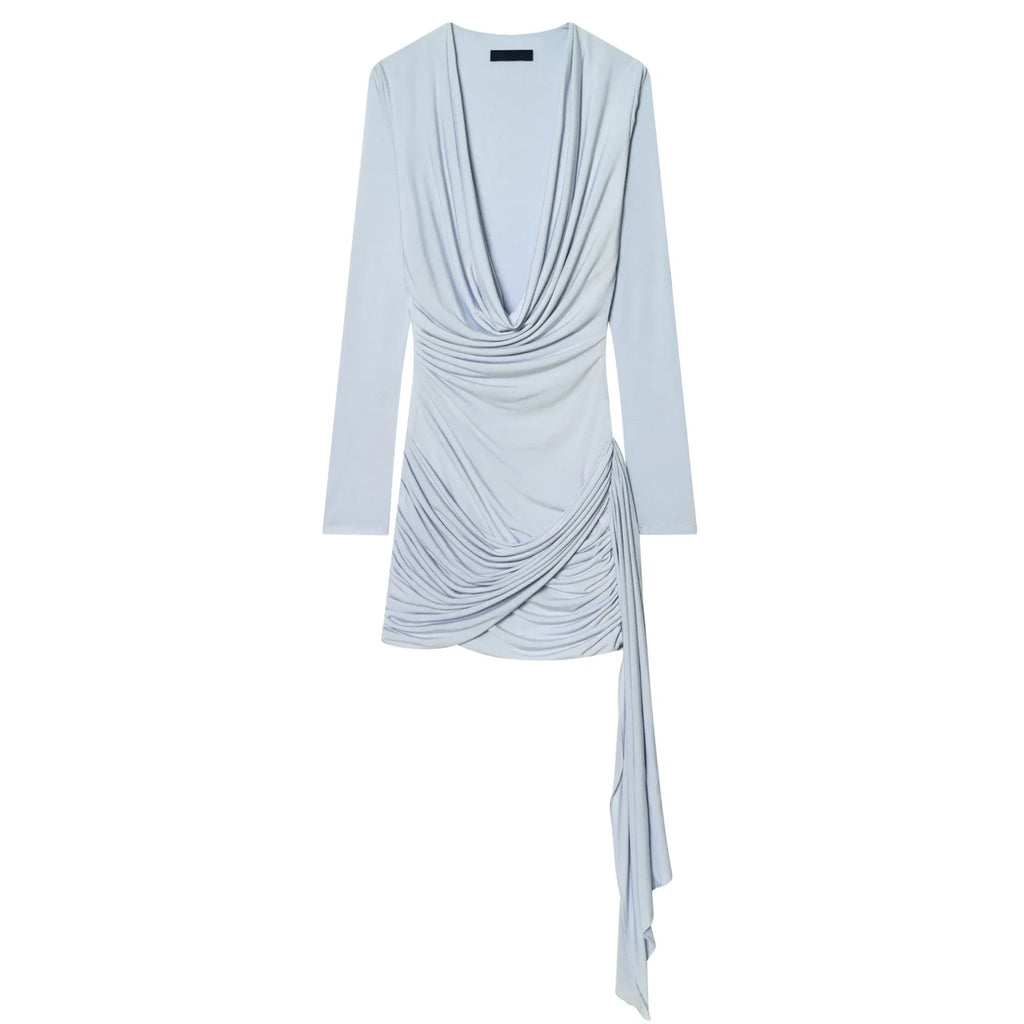 EDA DRAPED MINI DRESS