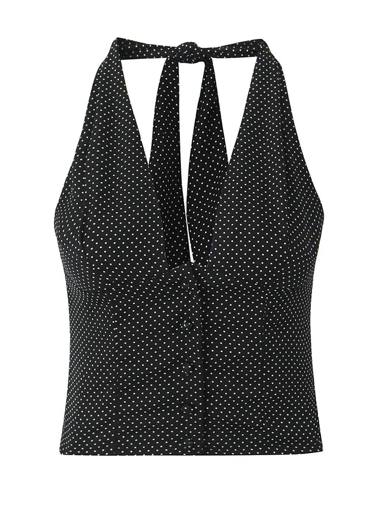 VICTORIA POLKA DOT TOP
