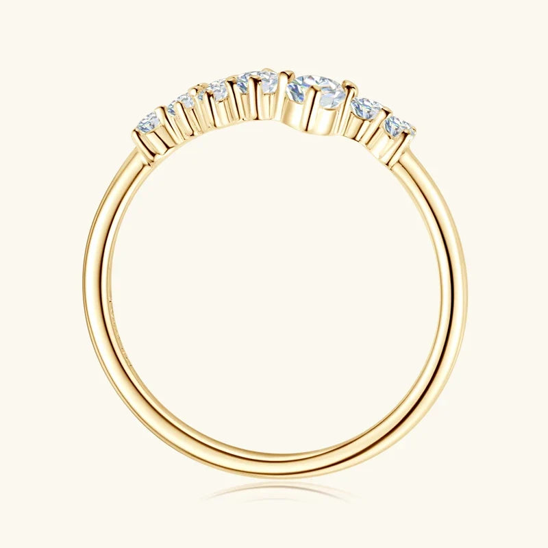 ADA MOISSANITE RING