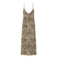 VANA LEOPARD MESH DRESS