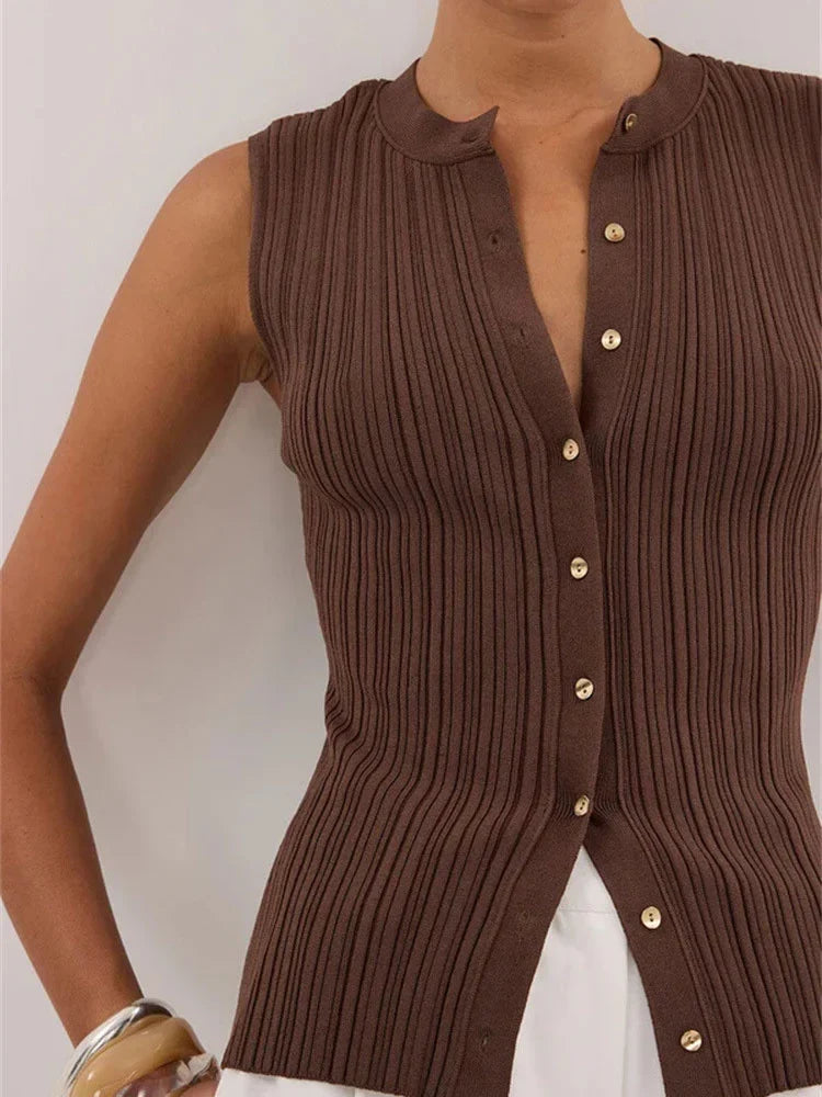 MARIENE KNIT BLOUSE