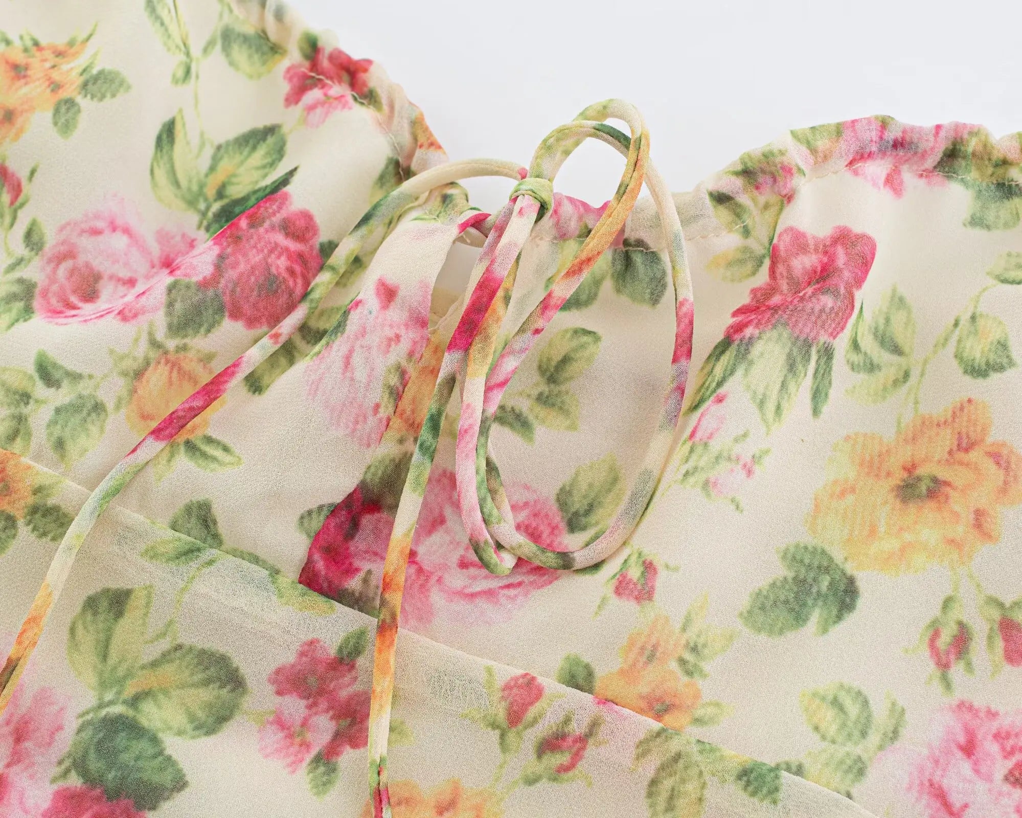SEVERINA FLORAL MIDI DRESS