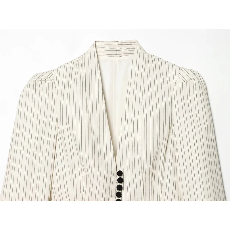 LENNI STRIPED BLAZER
