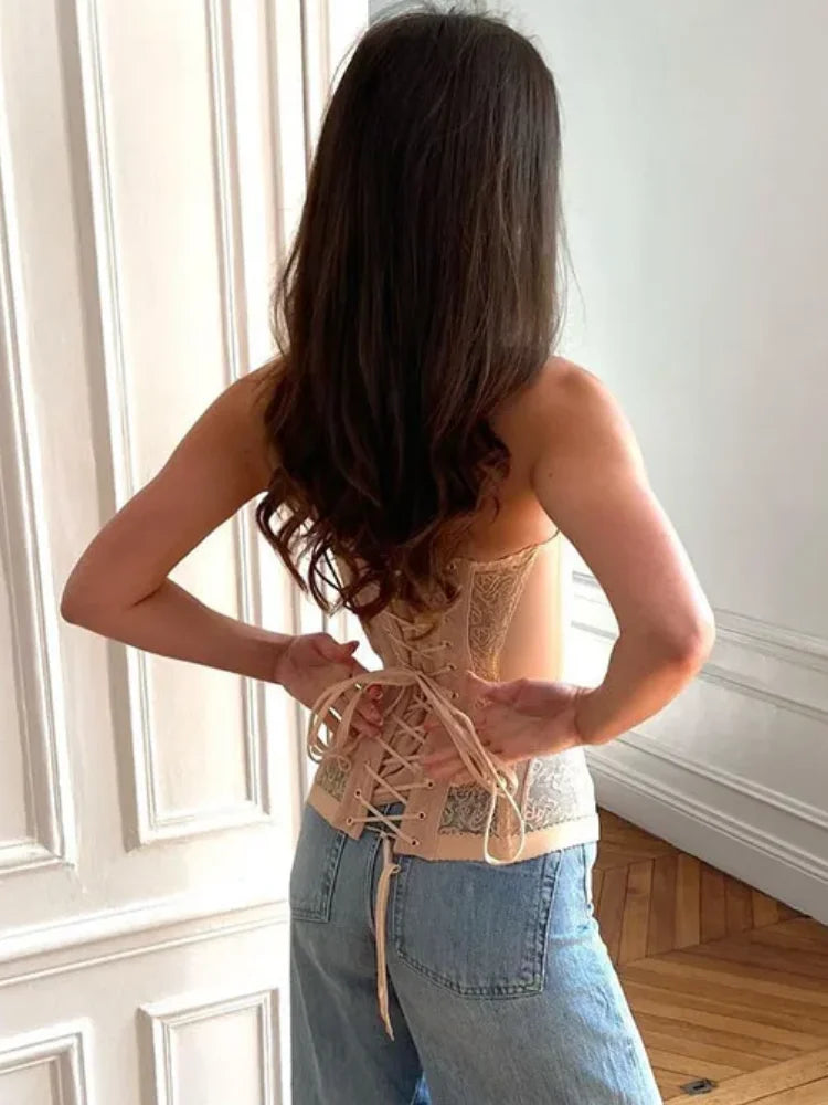ELENI LACE CORSET