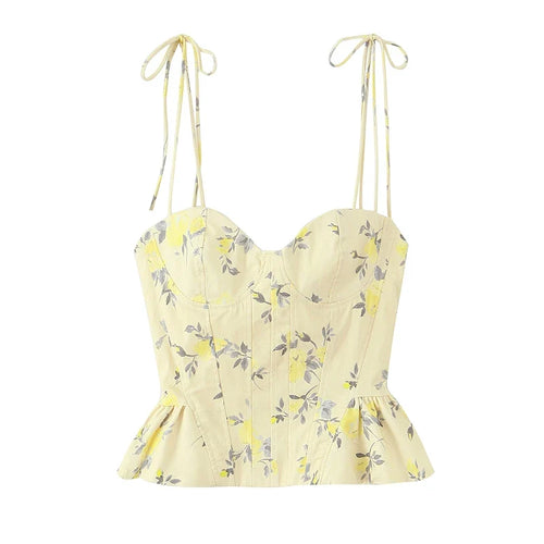 AMY FLORAL TOP