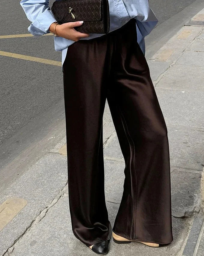 MIRLINA SATIN PANTS