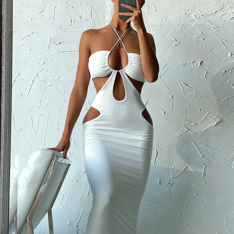 TERY MIDI DRESS