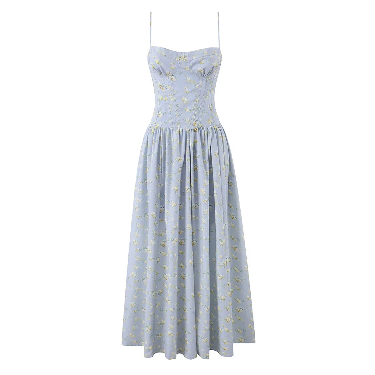 TEILOR FLORAL MIDI DRESS