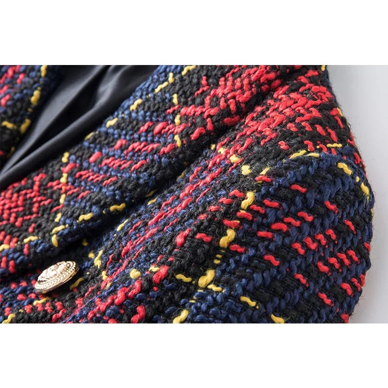HARLOW PLAID BLAZER