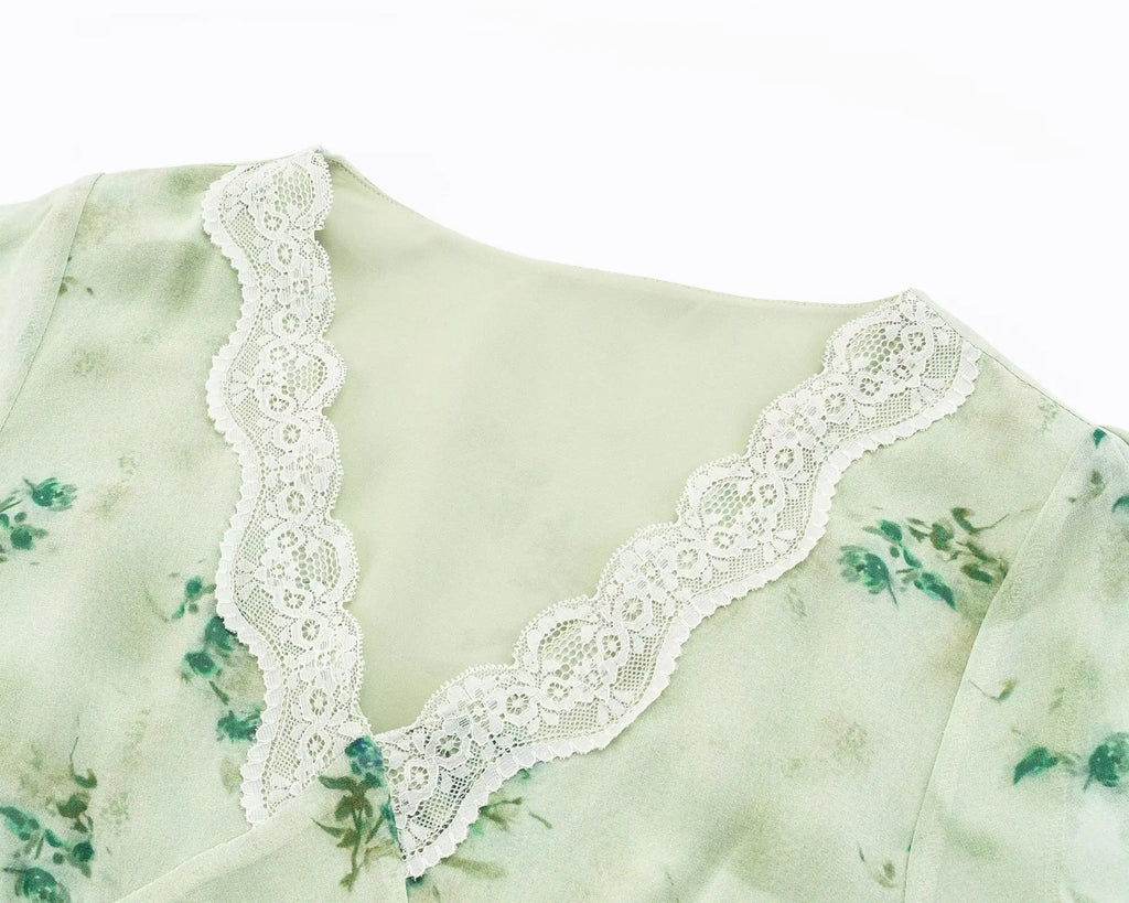 ARABELA FLORAL MIDI DRESS
