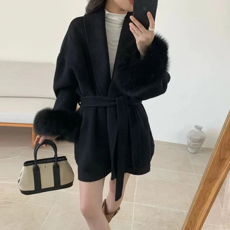 ANTONELI FOX FUR COAT