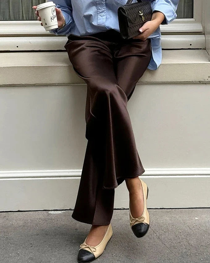 MIRLINA SATIN PANTS