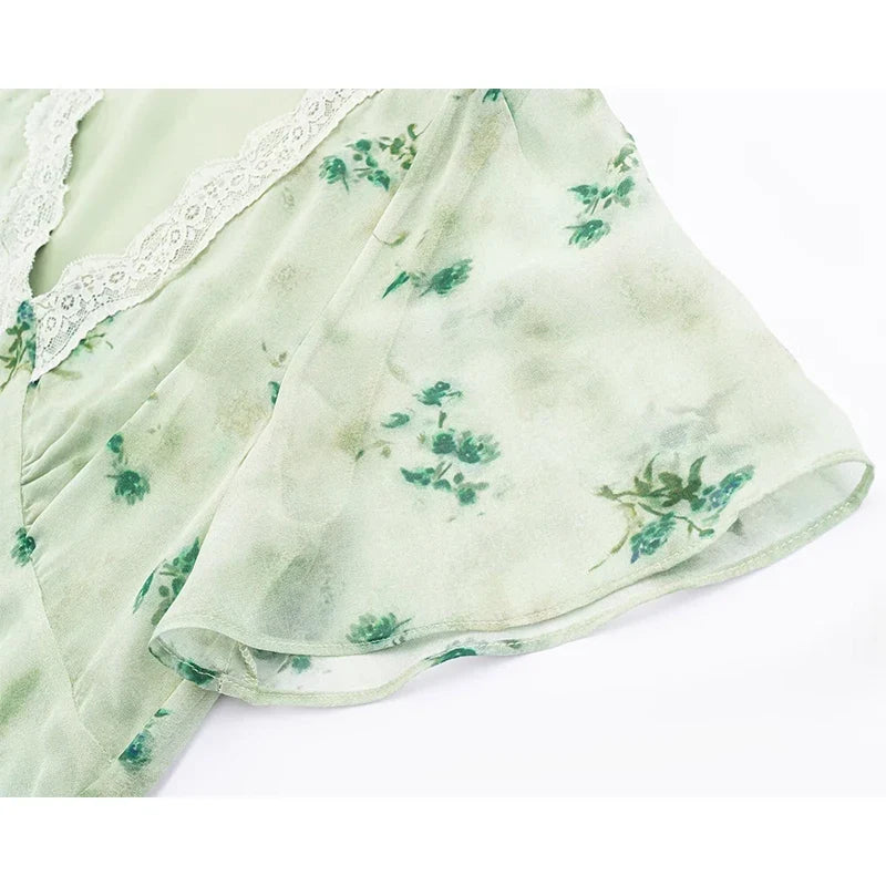 ARABELA FLORAL MIDI DRESS