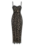 BRENDA LACE MAXI DRESS