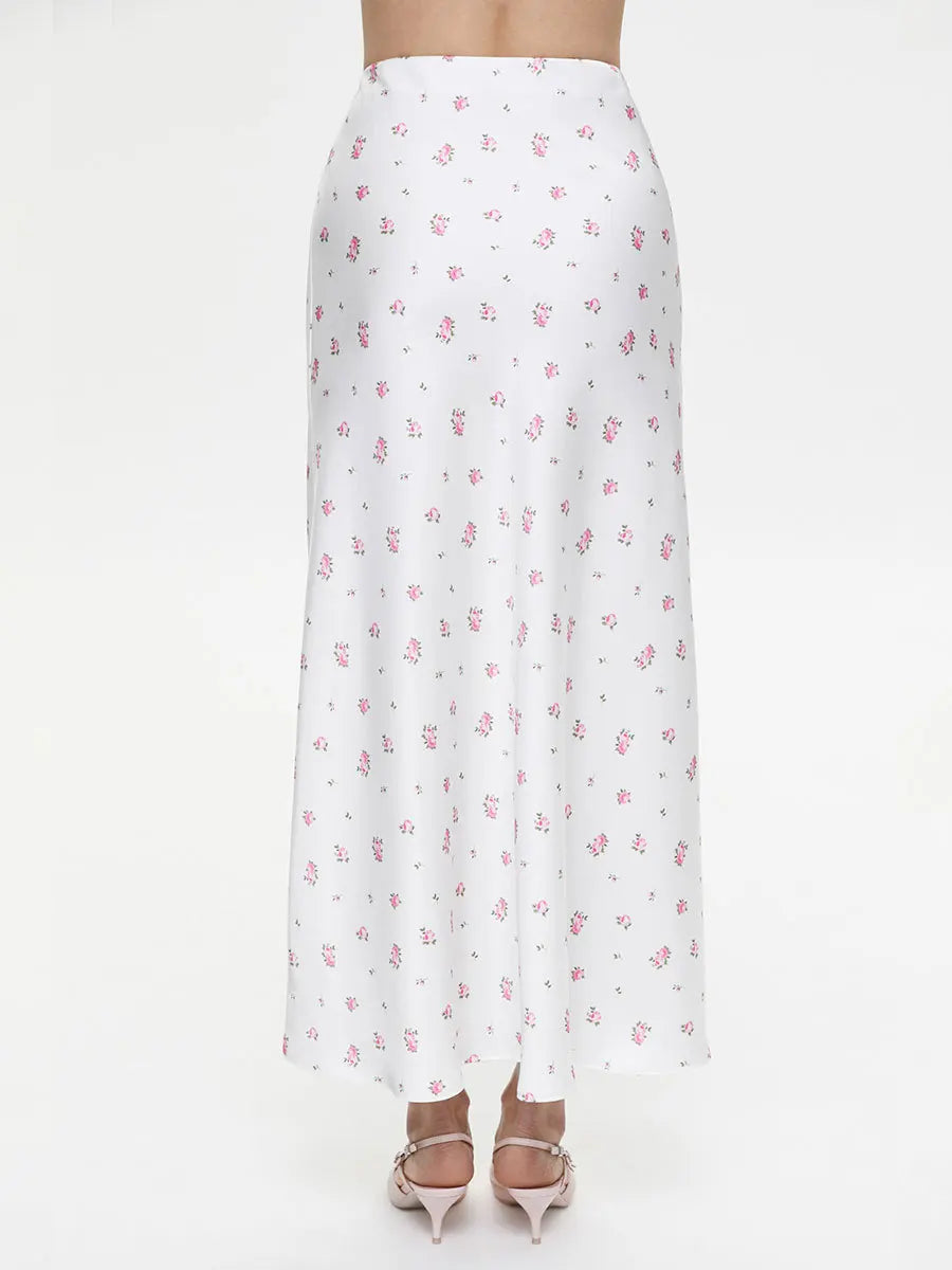 VIOLA SATIN SKIRT