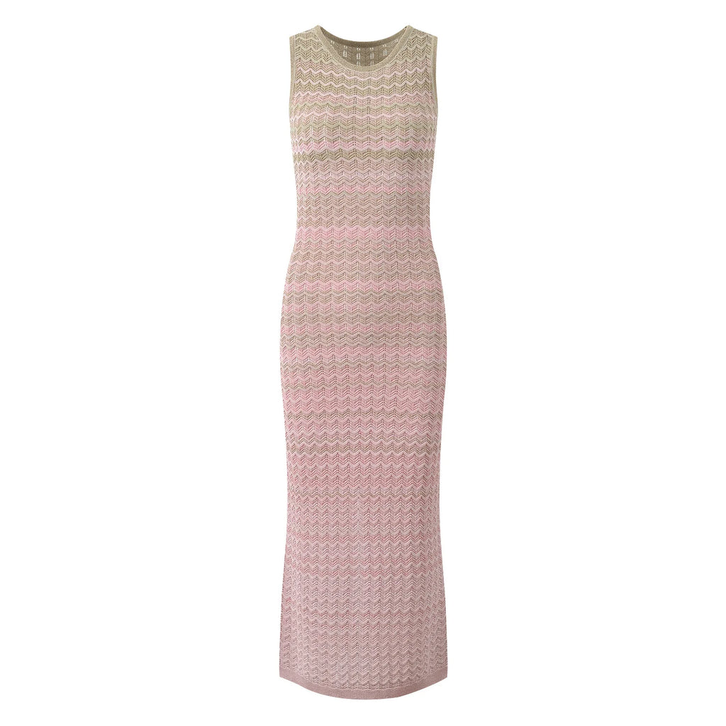 CANNES KNIT MIDI DRESS