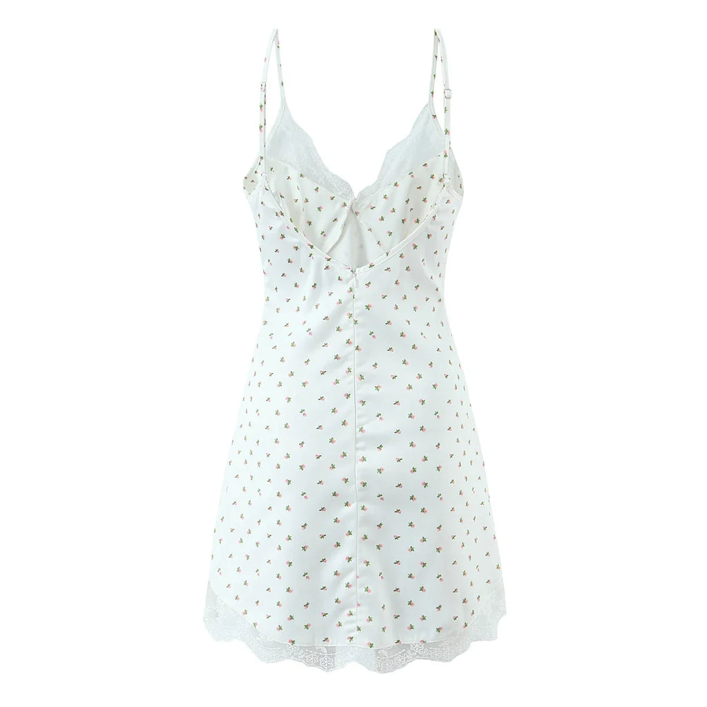 LEILANI FLORAL MINI DRESS