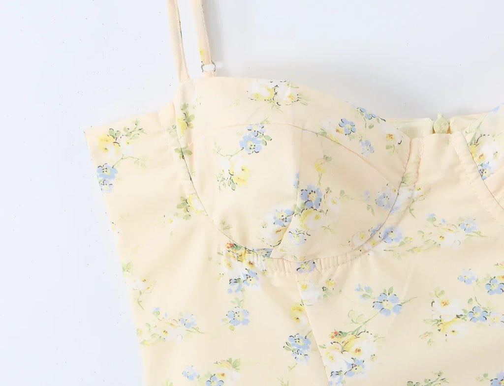 BETI FLORAL MINI DRESS