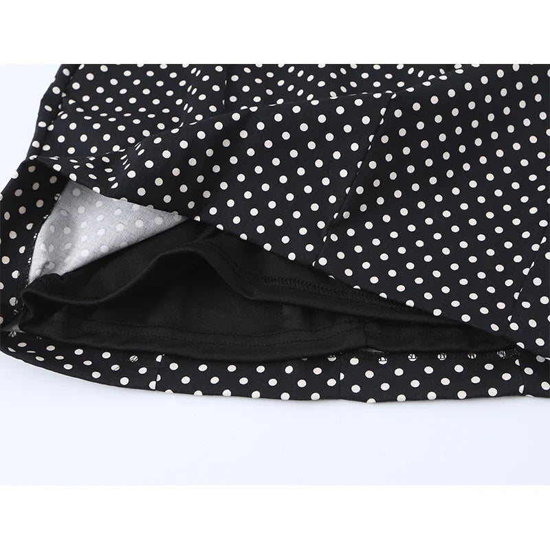 ZURI POLKA DOT MINI DRESS