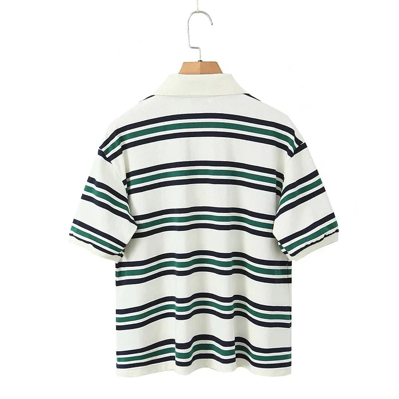 BEATRICE STRIPED T-SHIRT