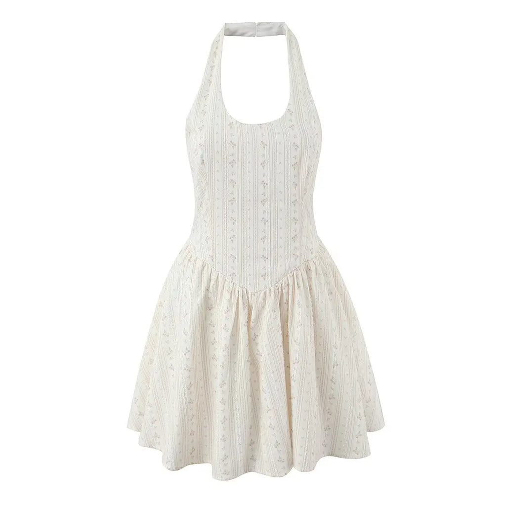 AISA FLORAL MINI DRESS