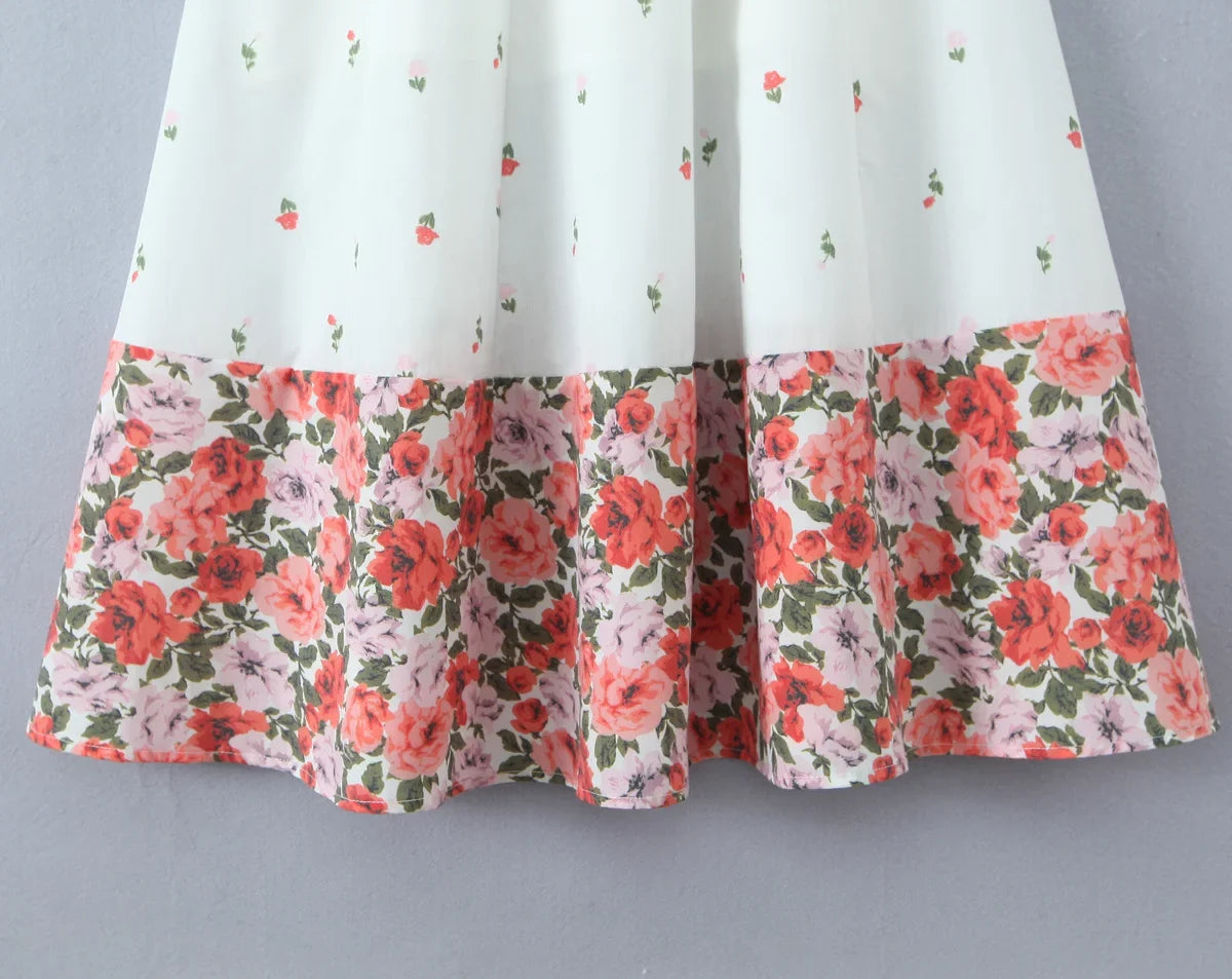 MONIKA FLORAL MIDI DRESS