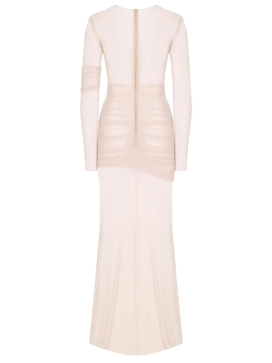 CLEMENTINE MESH MAXI DRESS